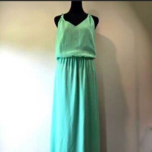 Gianni Bini Light Green Women Maxi Dress Size XS